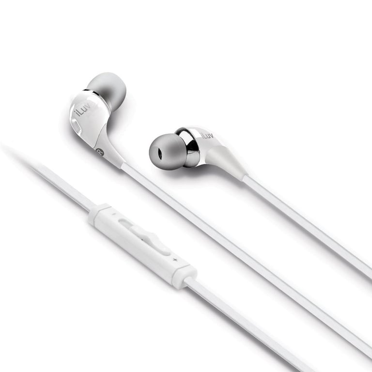 iLuv iEP506WHT Rock On In-Ear Headphones/Earbuds (White) Image 1