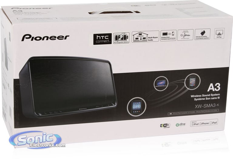 Pioneer XW-SMA3-K (XWSMA3KK) Wireless Streaming System Open Box Image 10
