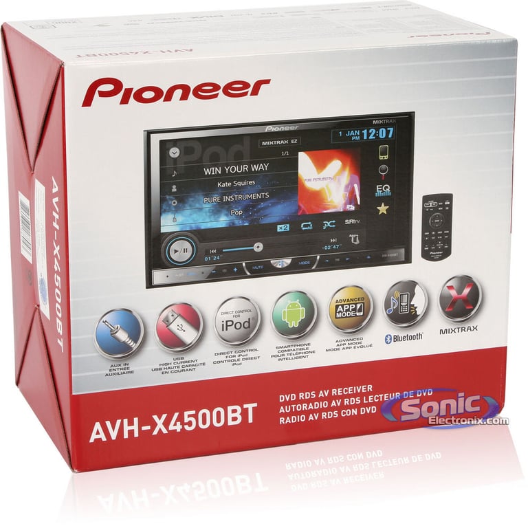 Pioneer AVH-X4500BT Open Box  Image 11