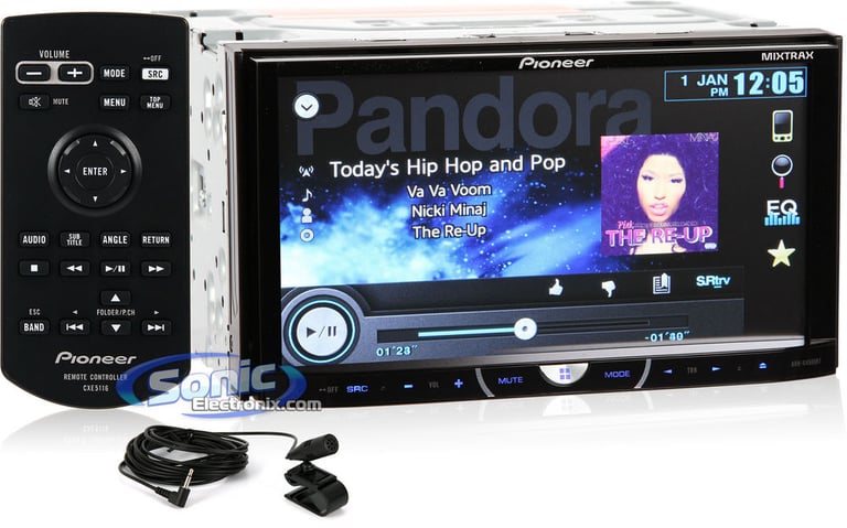 Pioneer AVH-X4500BT Open Box Complete Image 1