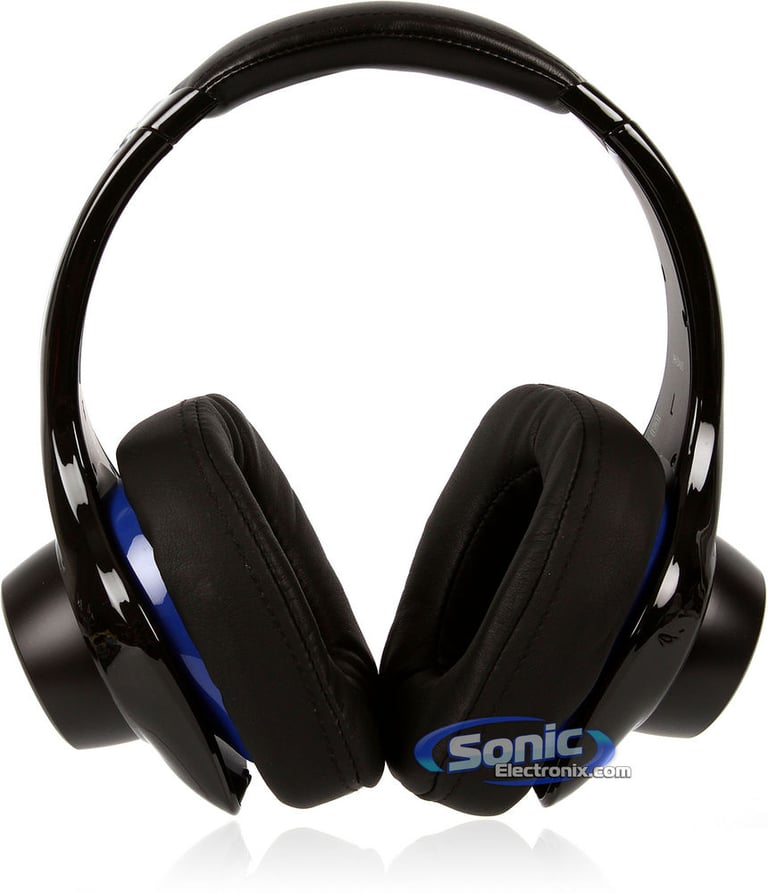Denon AH-D400 - Black/Blue-OPEN BOX Image 2