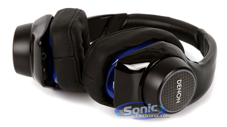 Denon AH-D400 - Black/Blue Image 4