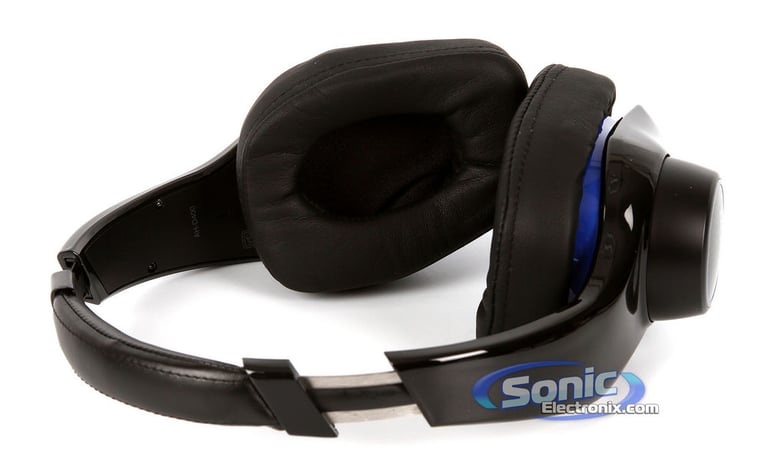 Denon AH-D400 - Black/Blue-OPEN BOX Image 7