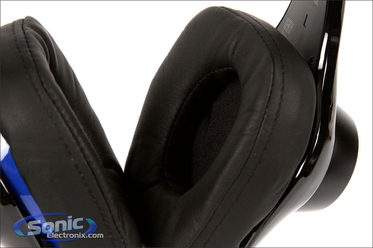 Denon AH-D400 - Black/Blue-OPEN BOX Image 8