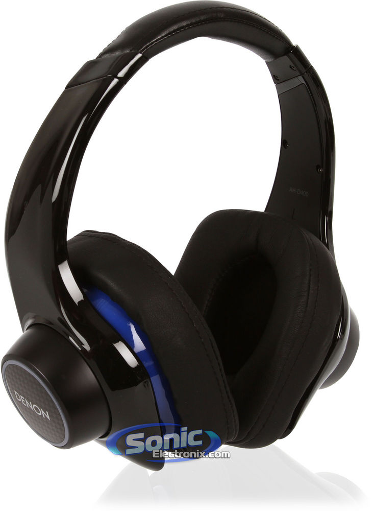 Denon AH-D400 - Black/Blue Image 1