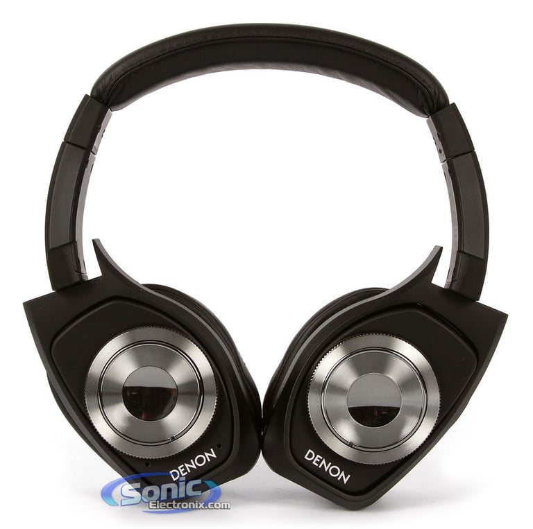 Denon AH-NCW500BK (AHNCW500BK) Globe Cruiser Wireless Bluetooth Headphones Headset - Black Image 2