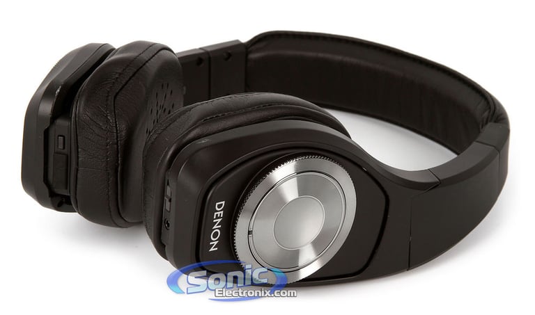 Denon AH-NCW500BK (AHNCW500BK) Globe Cruiser Wireless Bluetooth Headphones Headset - Black Image 3