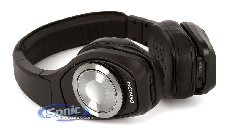 Denon AH-NCW500BK (AHNCW500BK) Globe Cruiser Wireless Bluetooth Headphones Headset - Black Image 4
