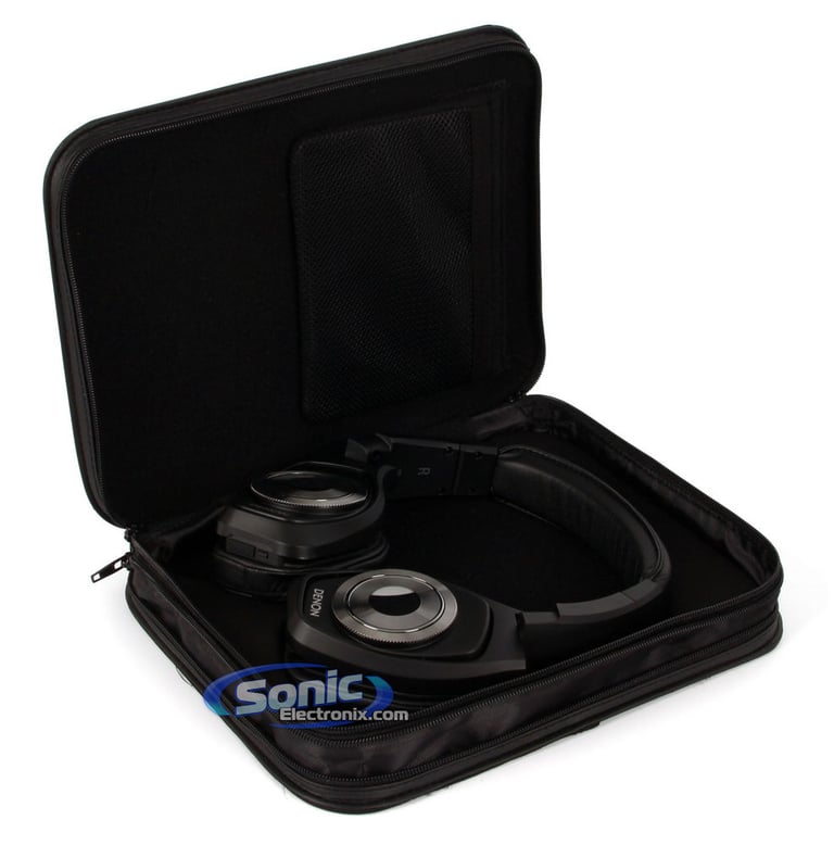 Denon AH-NCW500BK (AHNCW500BK) Globe Cruiser Wireless Bluetooth Headphones Headset - Black Image 11