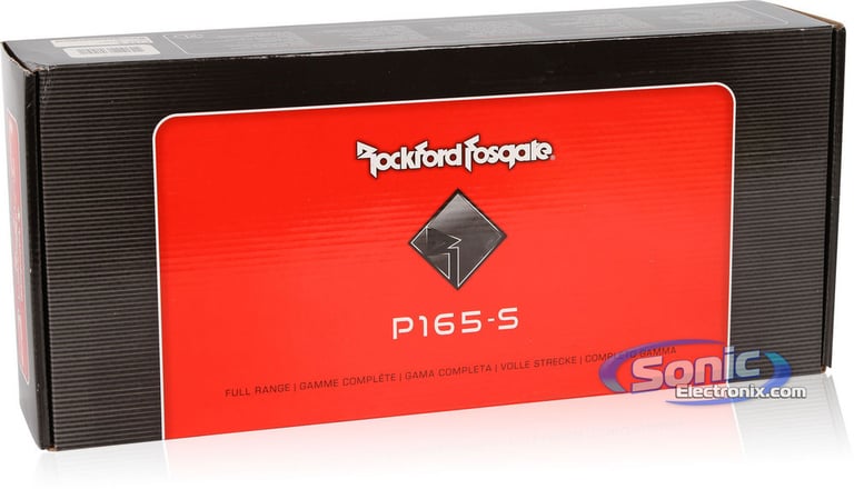 Rockford Fosgate P165-S Open Box Image 10