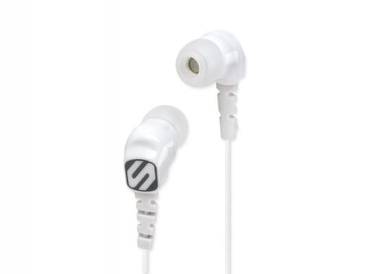 Scosche HP200W thudBUDS In-Ear Headphones/Earbuds (White) Image 3