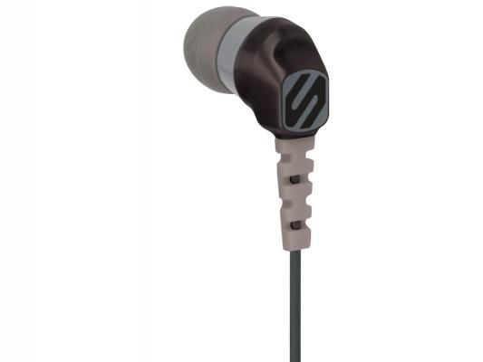 Scosche thudBUDS Sport (HPS200BKGY) In-Ear Headphones/Earbuds - Black & Grey Image 3