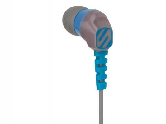 Scosche HPS200GYBL (Blue & Grey) In-Ear Headphones/Earbuds Image 3