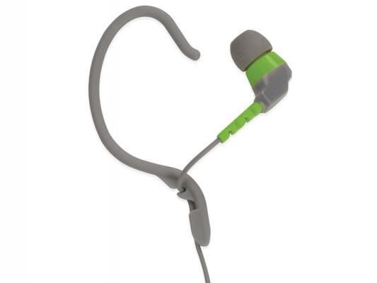 Scosche HPS200GYG (Green & Grey) In-Ear Headphones/Earbuds Image 2