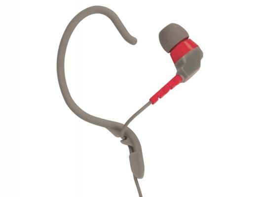 Scosche HPS200GYR (Red & Grey) Earbuds/Headphones Image 3