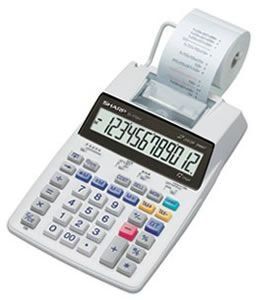 SHARP EL-1750V (EL1750V) Portable Printing Calculator Image 1