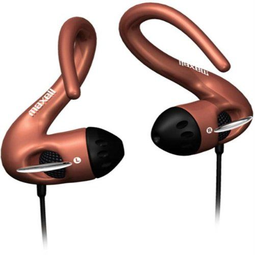 Maxell HB-375 190507 (HB375) Stereo Head Buds In-Ear Active-Style Headphones Image 1