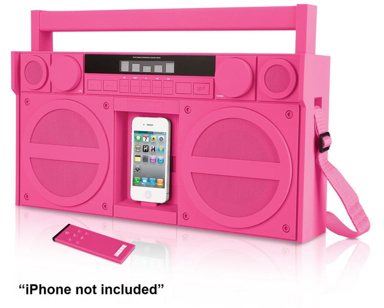 iHome iP4PZ - Pink Image 1