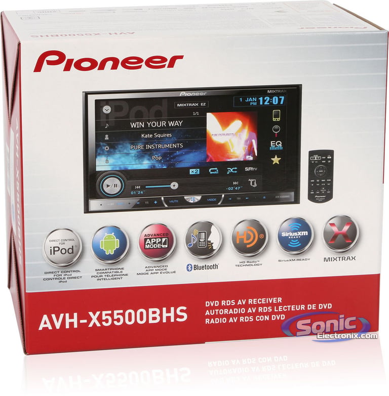 Pioneer AVH-X5500BHS Image 11