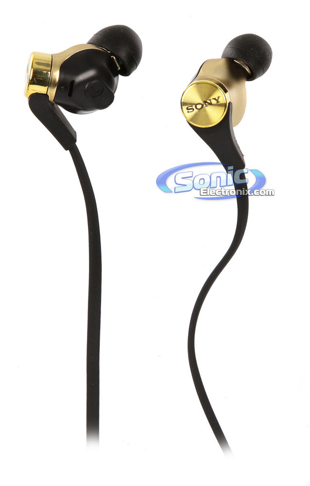 Sony MDR-XB60EX/GLD (MDRXB60EX/GLD) Extra Bass In-Ear Headphones - Gold Open Box Image 1