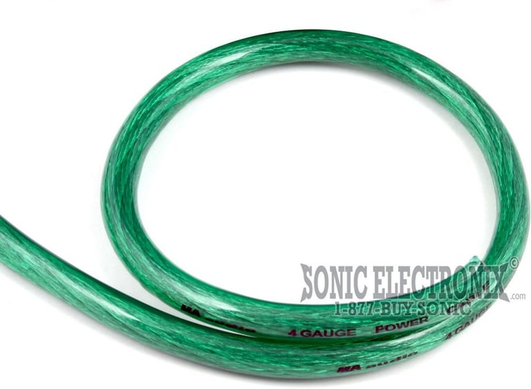 MA Audio MAP100-4G -- 4 Gauge, 100 ft. GREEN Image 2