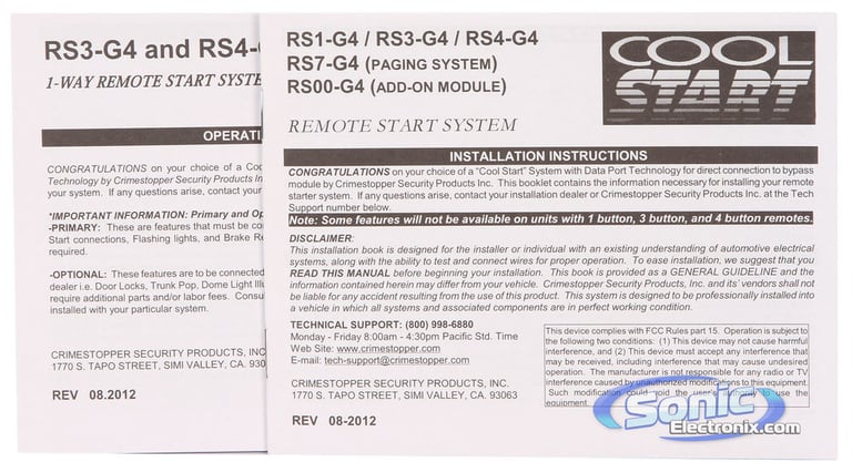 Crimestopper RS00-G4 Image 6