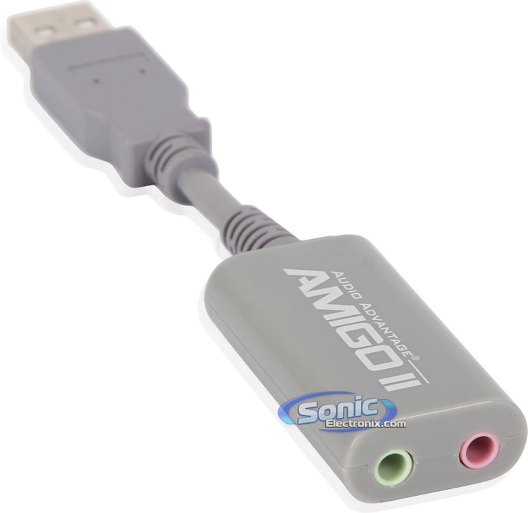 Turtle Beach Audio Advantage Amigo II USB Sound Card & Headset Adapter Open Box Image 1