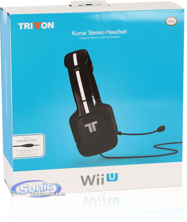Tritton Kunai Gaming Headset for Nintendo Wii U and 3DS (Black) Image 11