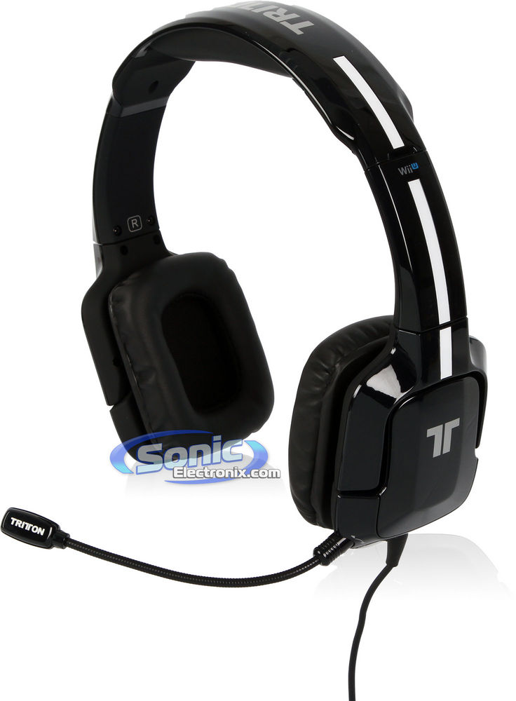 Tritton Kunai Gaming Headset for Nintendo Wii U and 3DS (Black) Image 1