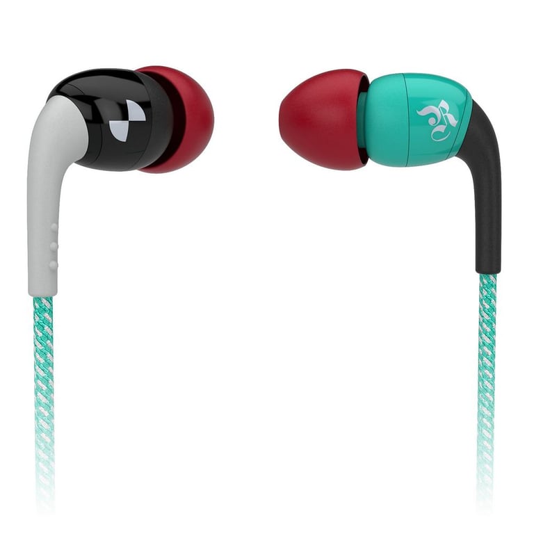 Philips SHO9575GW/28 The Specked In-Ear Headphones (Teal) Image 2