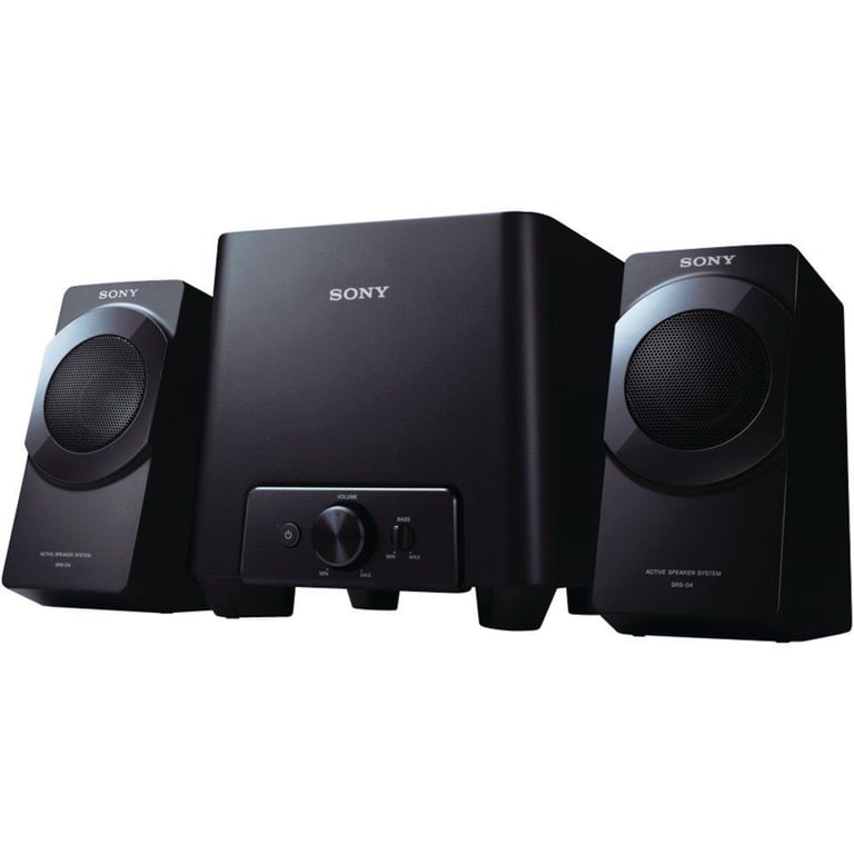 Sony SRS-D4 (SRSD4) Desktop Speaker System Image 1