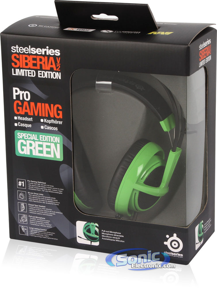 SteelSeries Siberia V2 (Green) Image 9