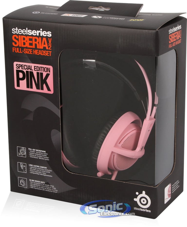 SteelSeries Siberia V2 (Pink) Image 10