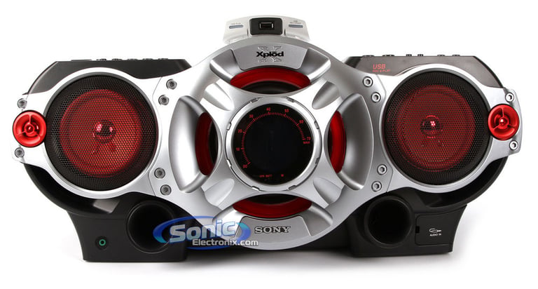 Sony CFD-RG880CP (CFDG880CP) Portable AM/FM Radio BoomBox - Open Box/Complete Image 2