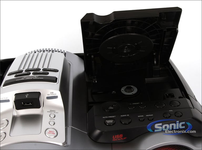 Sony CFD-RG880CP (CFDG880CP) Portable AM/FM Radio BoomBox - Open Box/Complete Image 5