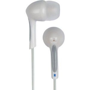 RCA HP59WH Pillowz Stereo Earbuds In-Ear Headphones - White Image 1