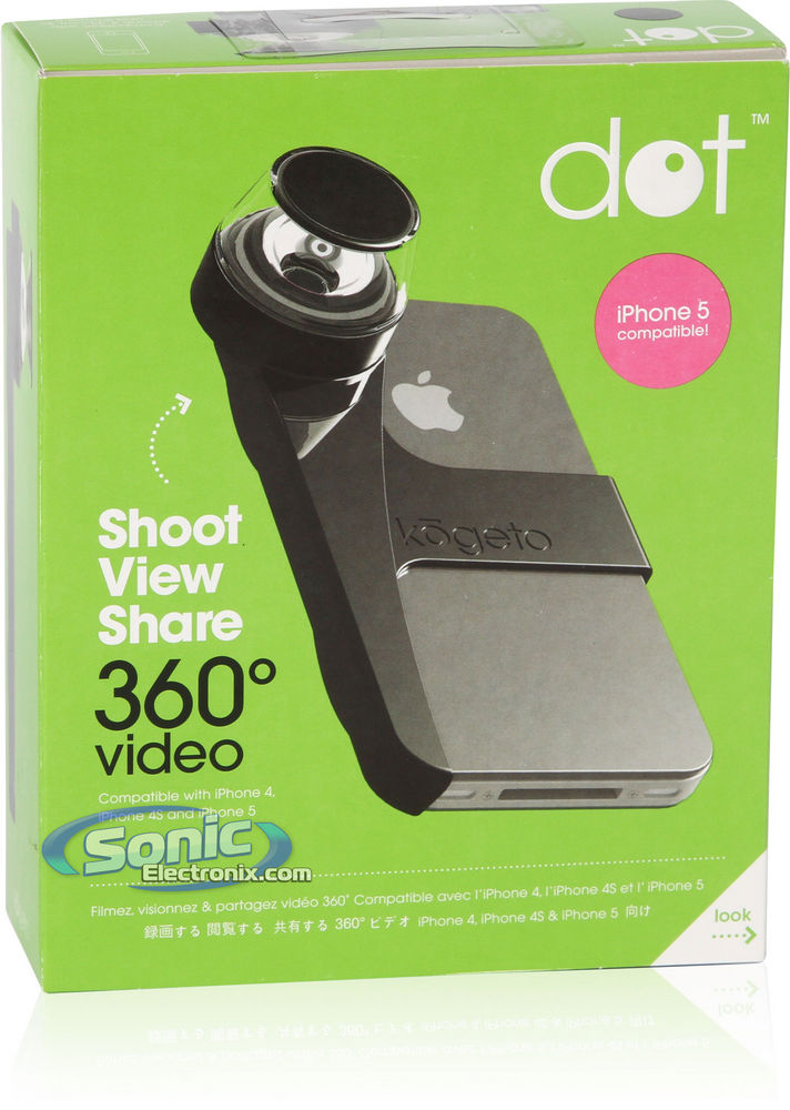 Kogeto DOT for iPhone 5 (Black) Image 8