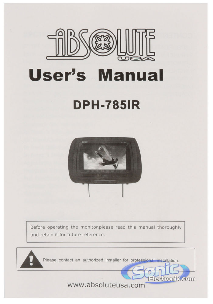 Absolute DPH-785IRG (Gray) Image 12