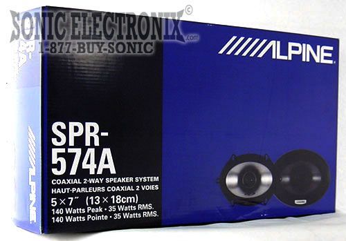 Alpine SPR-574A 5"x7" 2-way Type R Image 3
