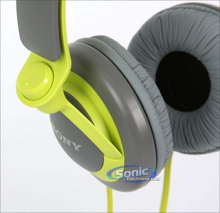 Sony MDR-XB200 XB Extra Bass Series On-Ear Headphones (Green) Image 9