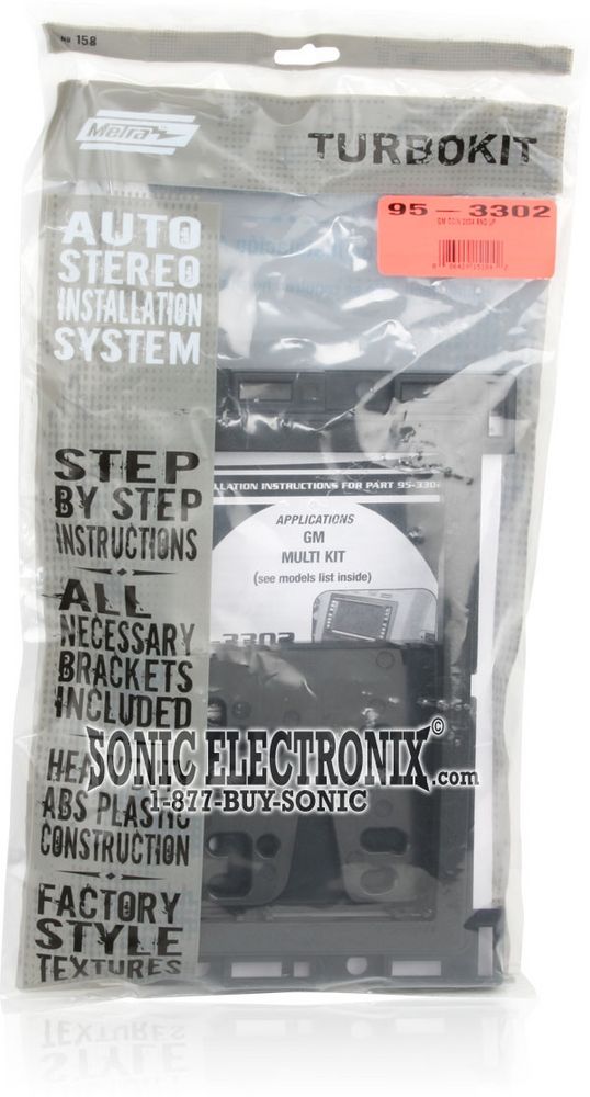 Metra 95-3302 Dash Kit Image 2