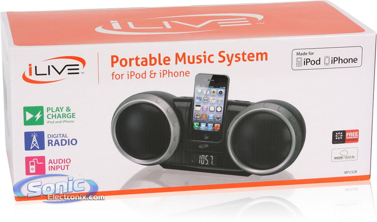 iLive IBP232B Portable Docking Station Image 6
