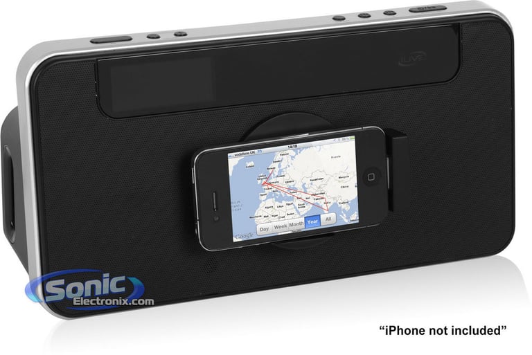 iLive ISP591B iPhone/iPod Speaker Dock Image 2