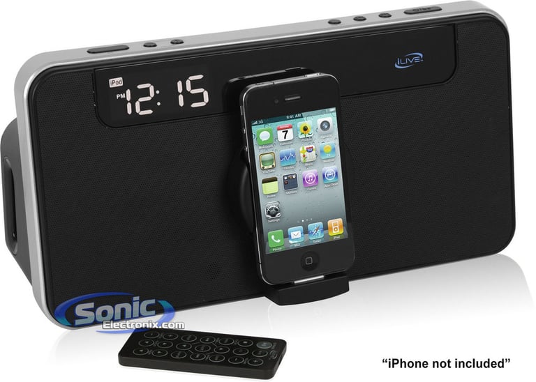 iLive ISP591B iPhone/iPod Speaker Dock Image 1