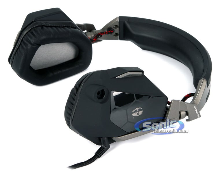 Mad Catz F.R.E.Q. 5 Gaming Headset Stereo Headphones (Matte Black) Open Box Image 6