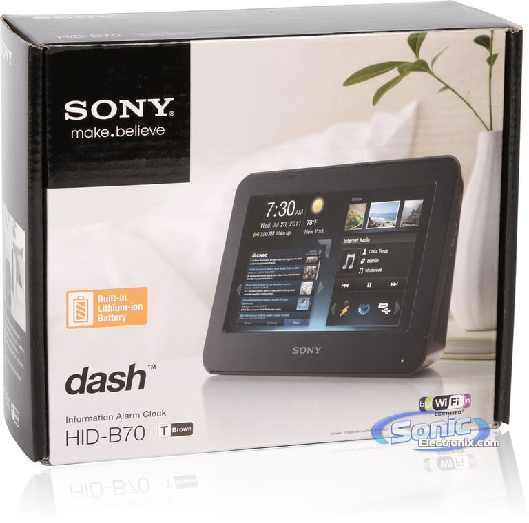 Sony HID-B70T (HIDB70T) Alarm Clock Image 6