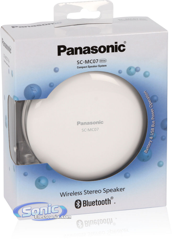 Panasonic SC-MC07 (SCMC07) Bluetooth Speaker Image 5