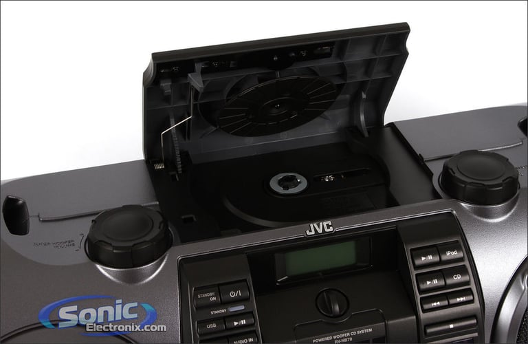 JVC RVNB70B (RV-NB70B) iPod Dock BoomBox Image 5