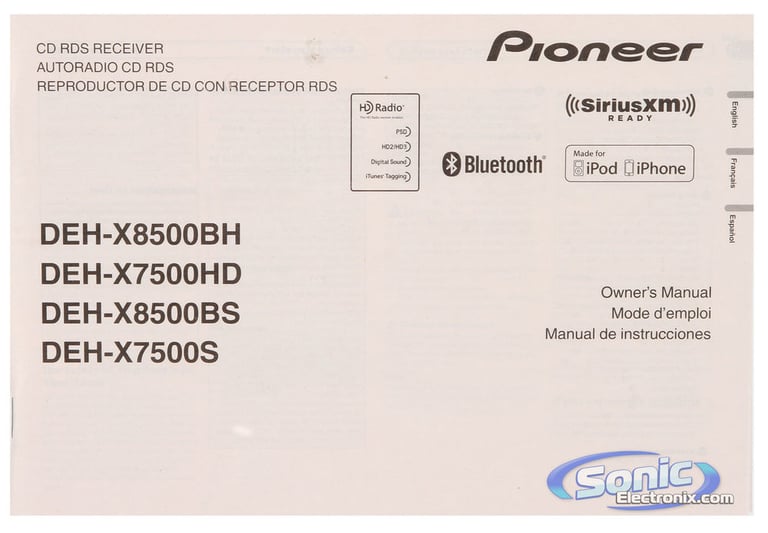 Pioneer DEH-X8500BS Image 10