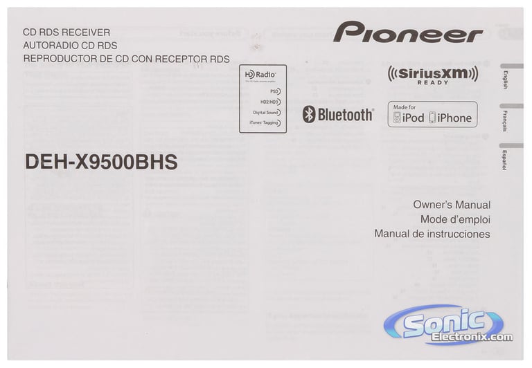 Pioneer DEH-X9500BHS Image 10